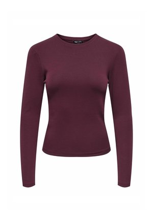ONLY, ONLRILEY O-NECK L/S TOP JRS NOOS - Μπλούζα με μακριά μανίκια - winetasting