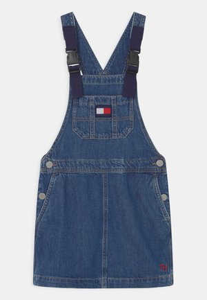 DUNGAREE - Jeanskleid - authenticstonewashmed