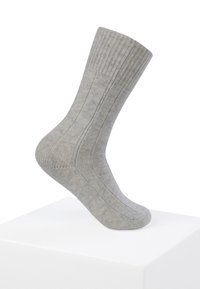 CASH-MERE Calcetines - hellgrau melange