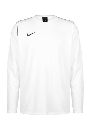 Langærmet T-shirt - white