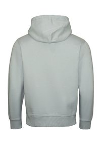 Franklin & Marshall FULL ZIPPER HOODIE MIT LOGO PRINT - Sweater met rits - grau