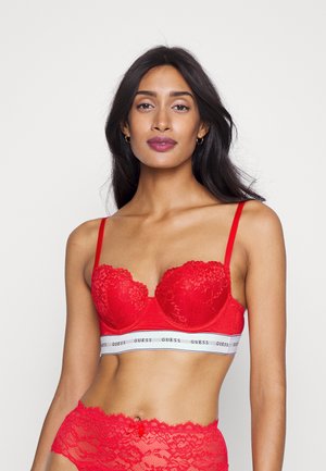 BELLE PADDED - Balconette BH - planet red