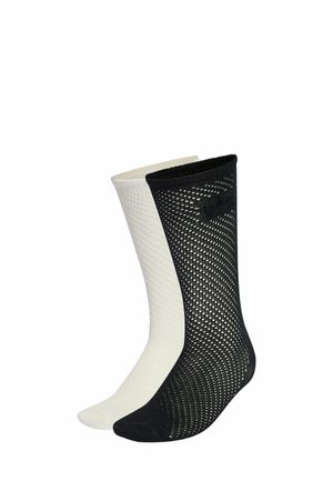 2 PACK - Strumpor - off white/black