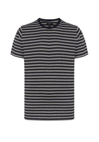 MAJERAMY STRIPE - T-shirt print - dark navy