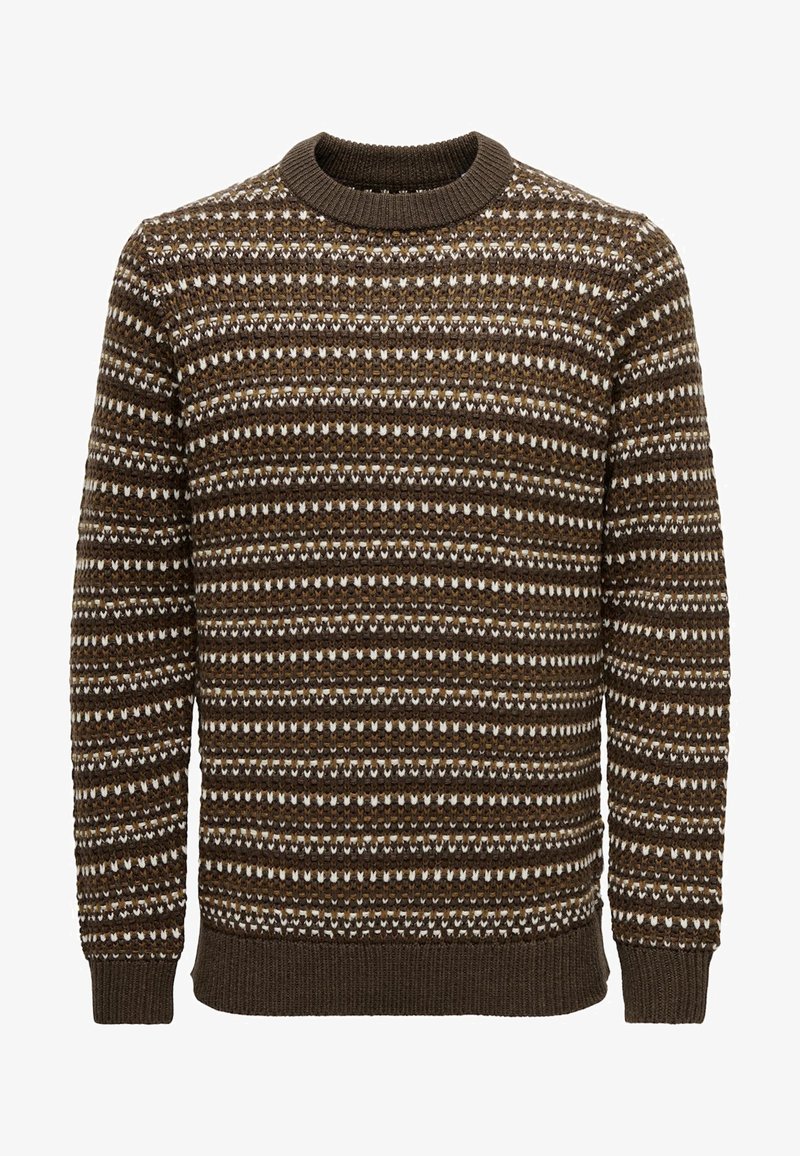 Only & Sons Pulover - braun