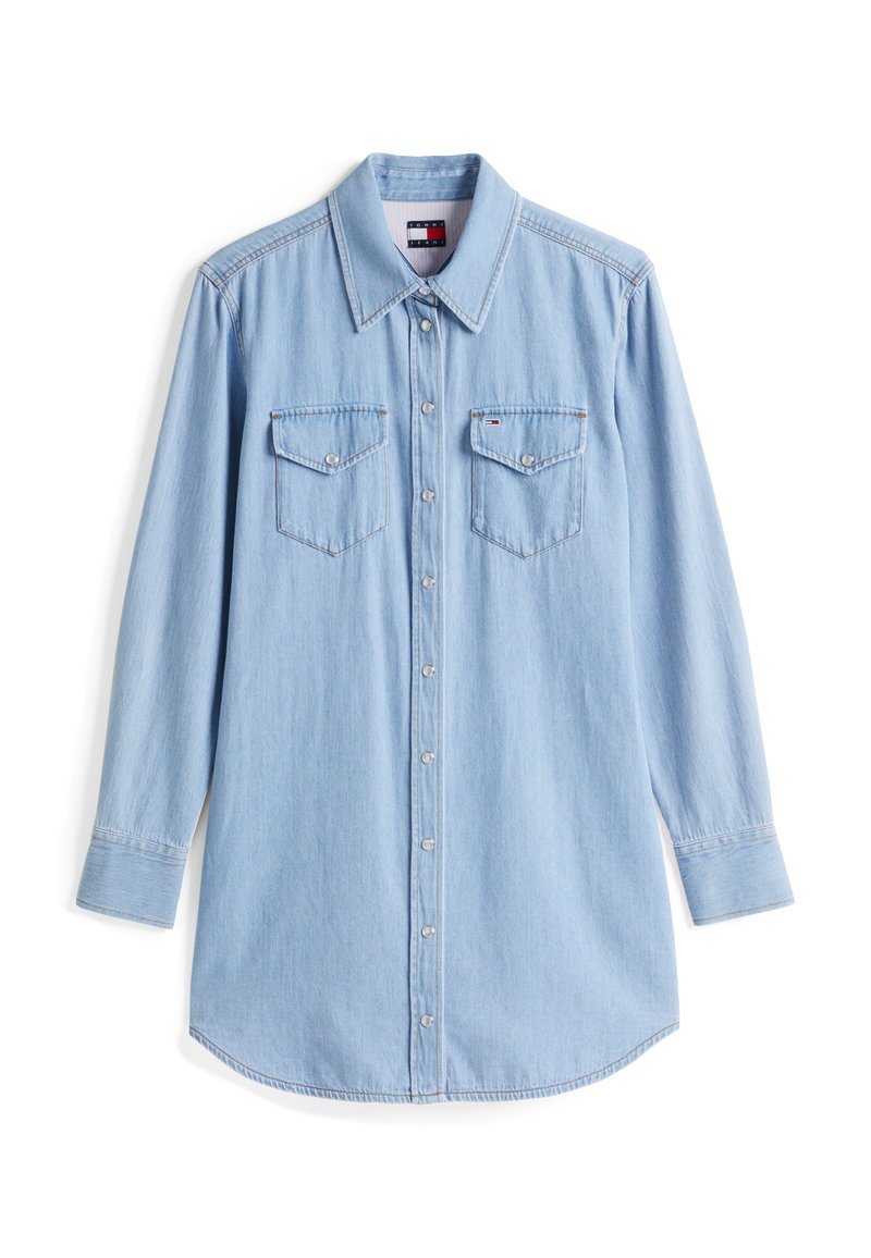 Tommy Jeans Jeansjurken lichtblauw denim