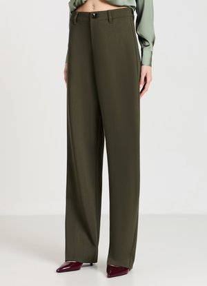 Pantaloni - verde militare scuro