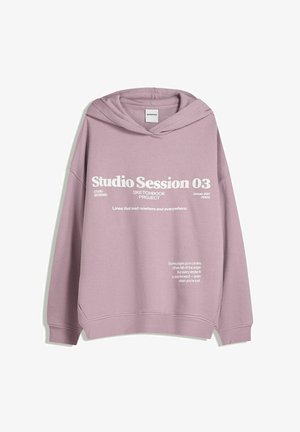 PRINTED - Sweat à capuche - mauve