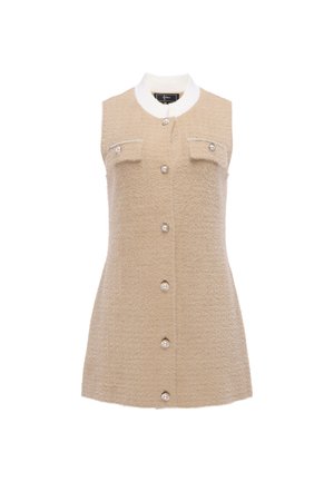 faina, FAINA DRESS, beżowy