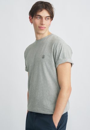 CIRCLE BLANKS - T-shirt basique - heather grey