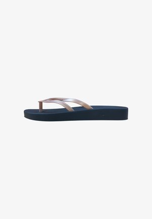 Ipanema, ANATOMIC BOSSA SOFT - Sandalias de dedo - black rose gold-coloured