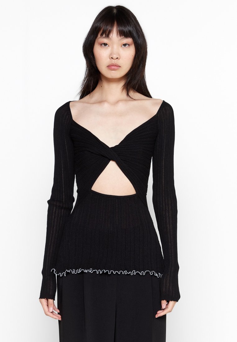 3.1 phillip lim Longsleeve zwart 3.1 phillip lim Longsleeve zwart