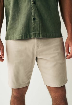 SOFT TOUCH STRAIGHT- REGULAR FIT - Shorts - bone