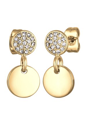 RUND PLÄTTCHEN  - Oorbellen - gold-coloured