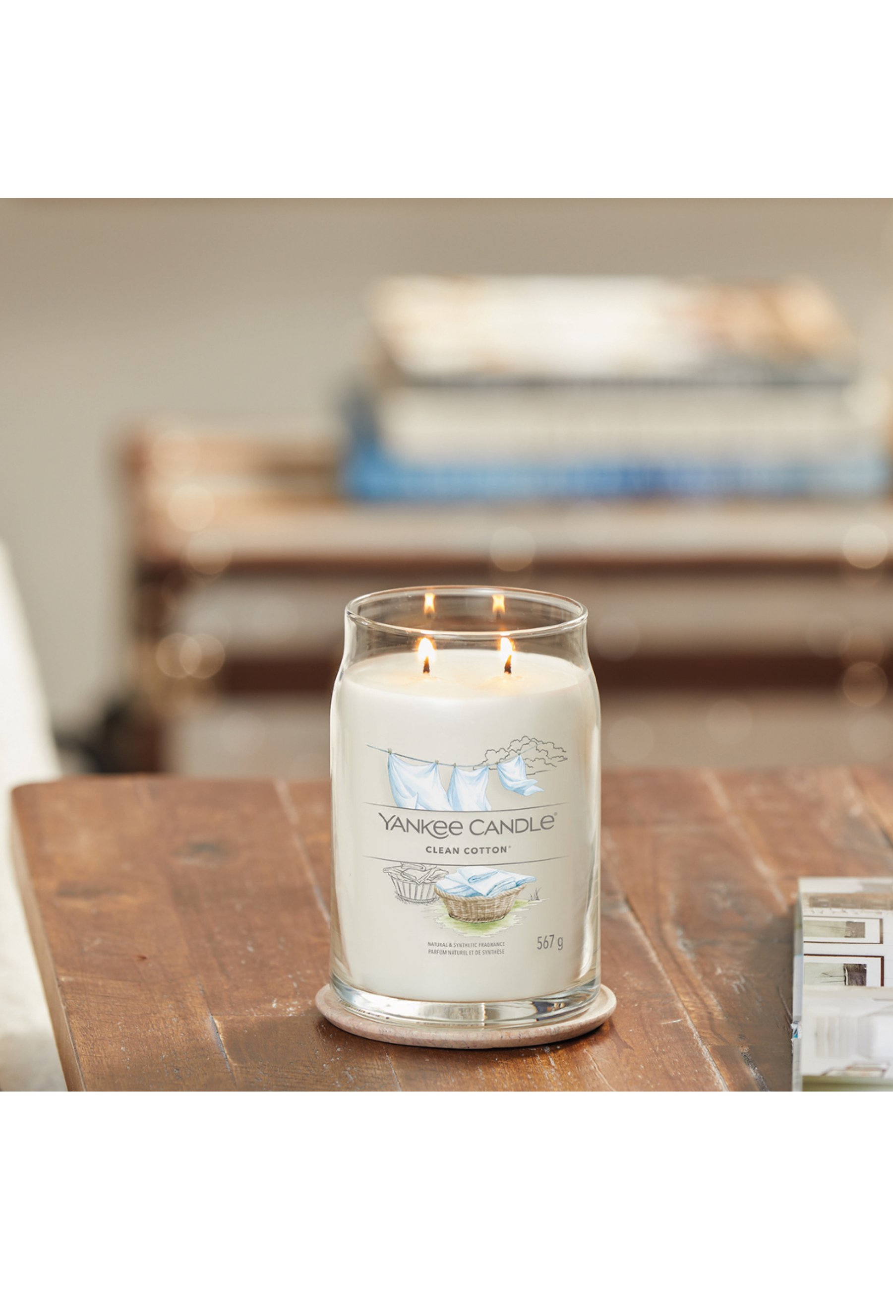 Yankee candle clean cotton best sale