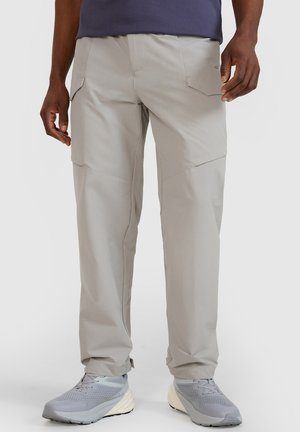4F, 4F SPODNIE CASUALOWE MĘSKIE - CZARNE 3XL - Broek - warm light grey