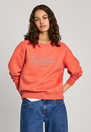 Sweatshirt Pepe Jeans Winter Rose Pour Fille - 100% Coton, Coupe Confortable