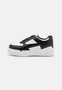 Não selecionado, black/white