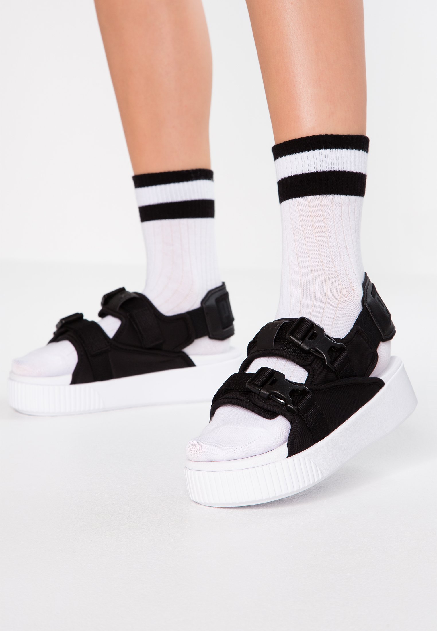 puma platform slides review