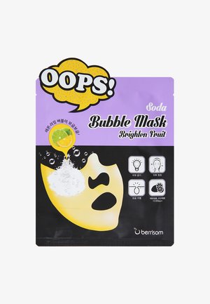 BUBBLE MASK BRIGHTEN FRUIT 3 PACK - Face mask - neutral