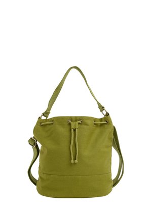 TIED - Borsa a mano - green dark citron