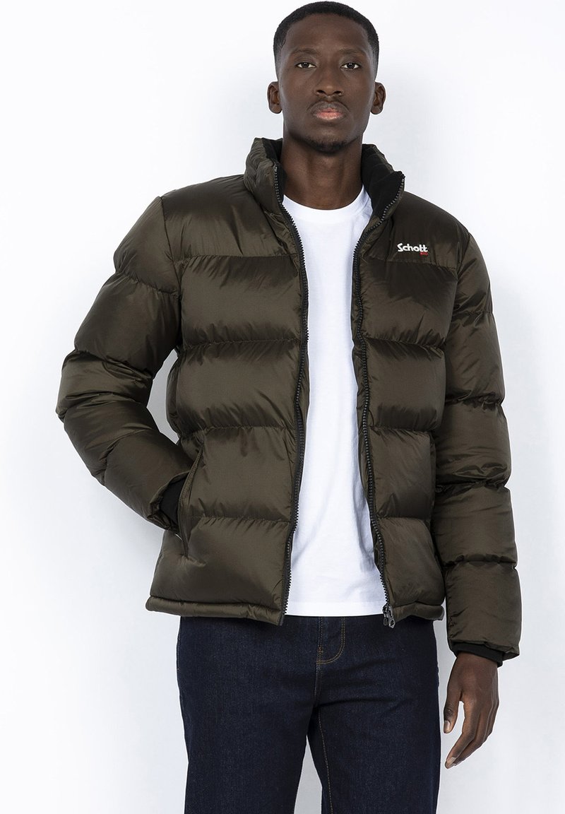 Schott Winter jacket - kaki/olive - Zalando