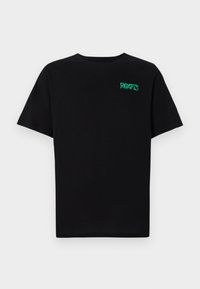 JJWOBLY TEE CREW NECK - T-shirt imprimé - black