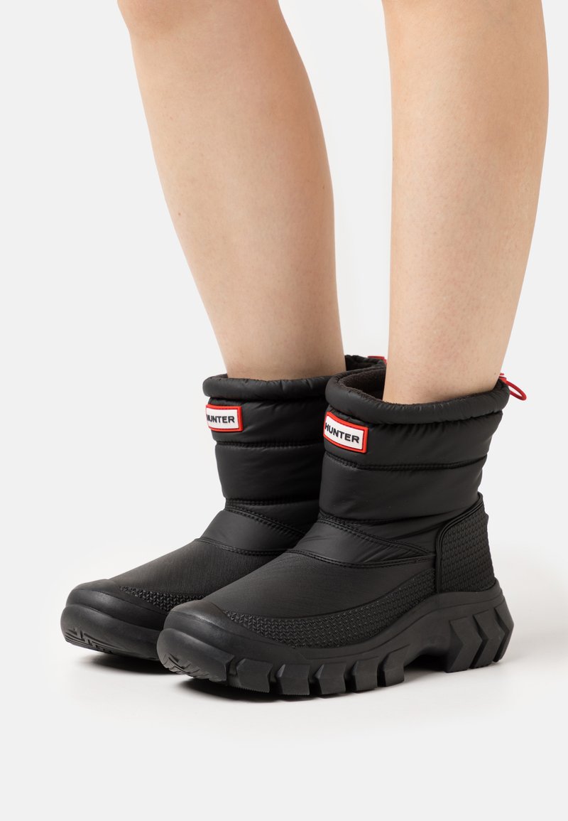 Hunter ORIGINAL WOMENS INTREPID SHORT  - Botas para la nieve - black
