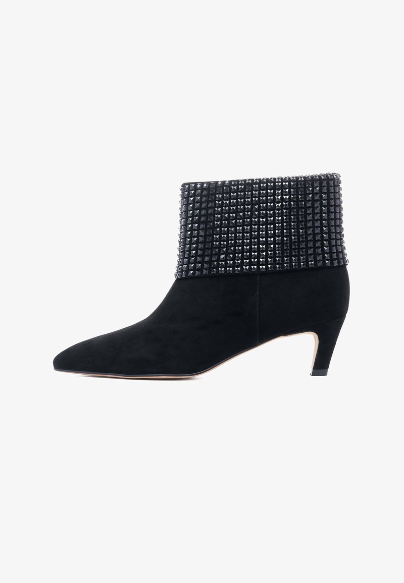 Cesare Gaspari KITTEN - Botine cowboy/biker - black