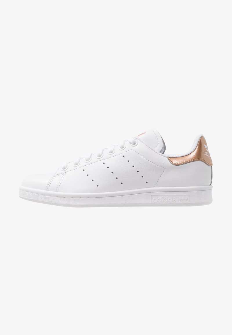 Adidas Originals Stan Smith Trainers Footwear White Rose Gold Metallic White Zalando Co Uk