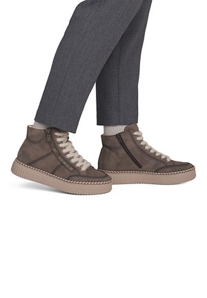 Rieker, RIEKER SNEAKER HIGH N9901 - Baskets montantes - brown