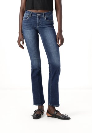 Wide leg - blue denim