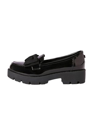 REGULAR FIT - CHUNKY BOW LOAFER SCHOOL - Slipper - black