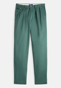 WHITMAN RELAXED FIT PLEATED CHINO PANT - Chino-püksid - charter green