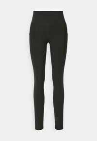 NB SLEEK POCKET HIGH RISE LEGGING 27" - Tamprės - black