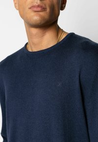 Clean Cut Copenhagen CLAUDE CREWNECK - Neule - navy melange