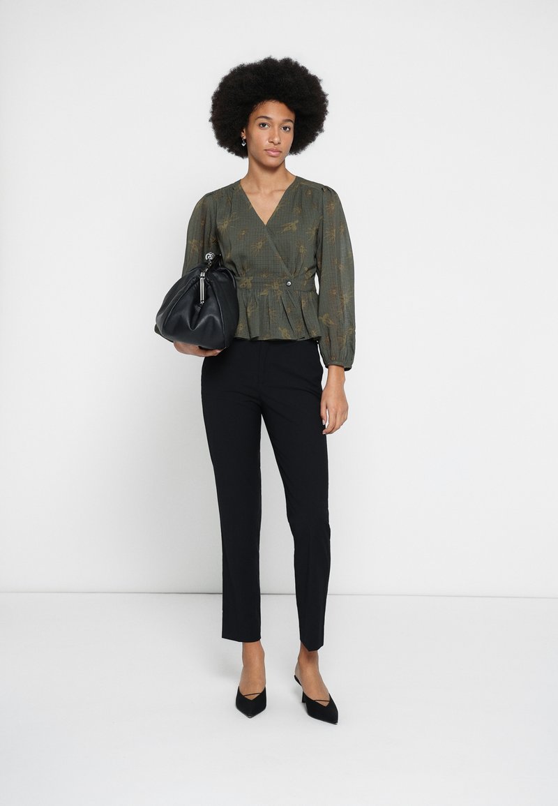 Scotch & Soda Blouse olijfgroen