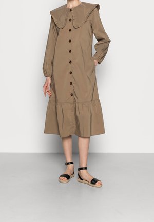 Skjortekjole - beige