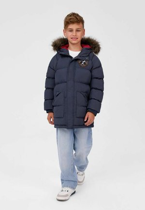 MINOTI, MNT EXPEDITION FUR PARKA - WINTER JACKET - Manteau d'hiver - navy