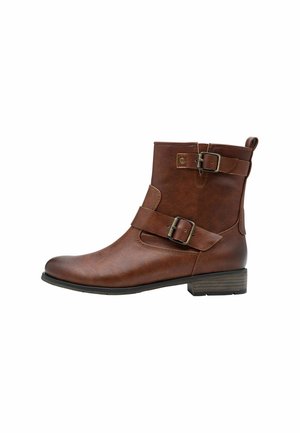 Classic ankle boots - cognac