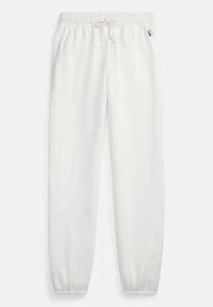 LIGHTWEIGHT FLEECE DRAWSTRING SWEATPANT - Træningsbukser - white