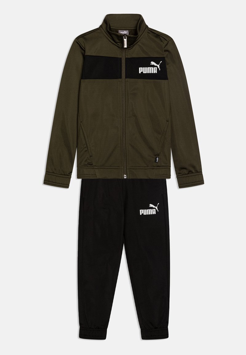 Puma SUIT UNISEX SET - Tepláková souprava - dark olive