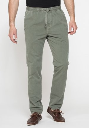 Carrera Jeans, JOGGER PANTS ELASTIC WAISTBAND - Pantaloni - army green