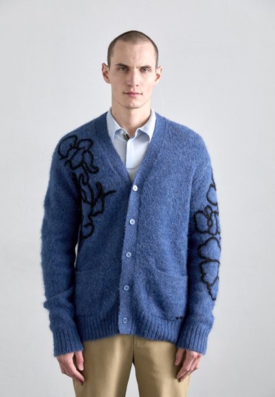 NN.07 KYLE CARDIGAN  - Kardigan - blue