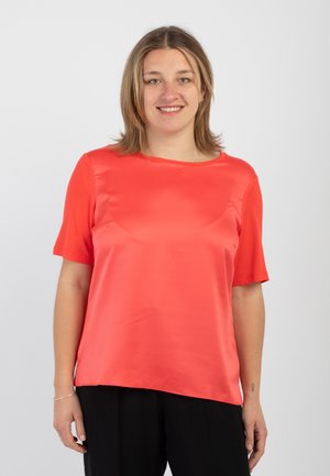 Luisa Viola T-shirt basic - corallo