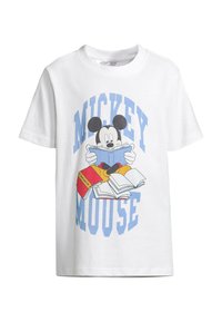 Mister Tee MICKEY MOUSE SMART TEE - Triko s potiskem - white