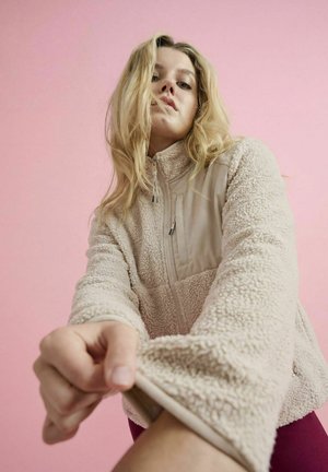 ONLY Play, FLEECE SWEATSHIRT ONPROAD SWEATSHIRT - Veste polaire - pumice stone