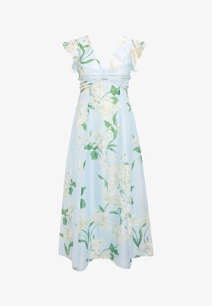 Forever New, BRENDA FLUTTER SLEEVE - Cocktailkleid/festliches Kleid - blue arna