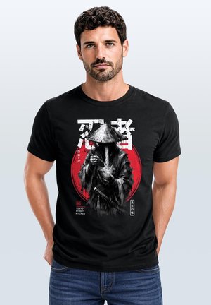 Neverless, T-Shirt print - schwarz