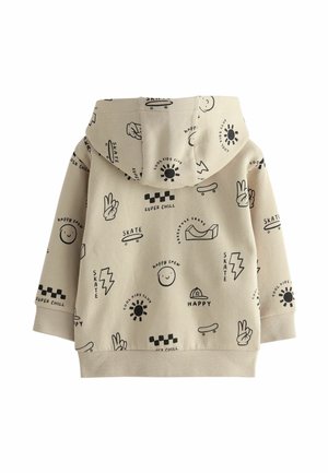 Next REGULAR FIT - ALL OVER THROUGH - Sweat zippé - grey